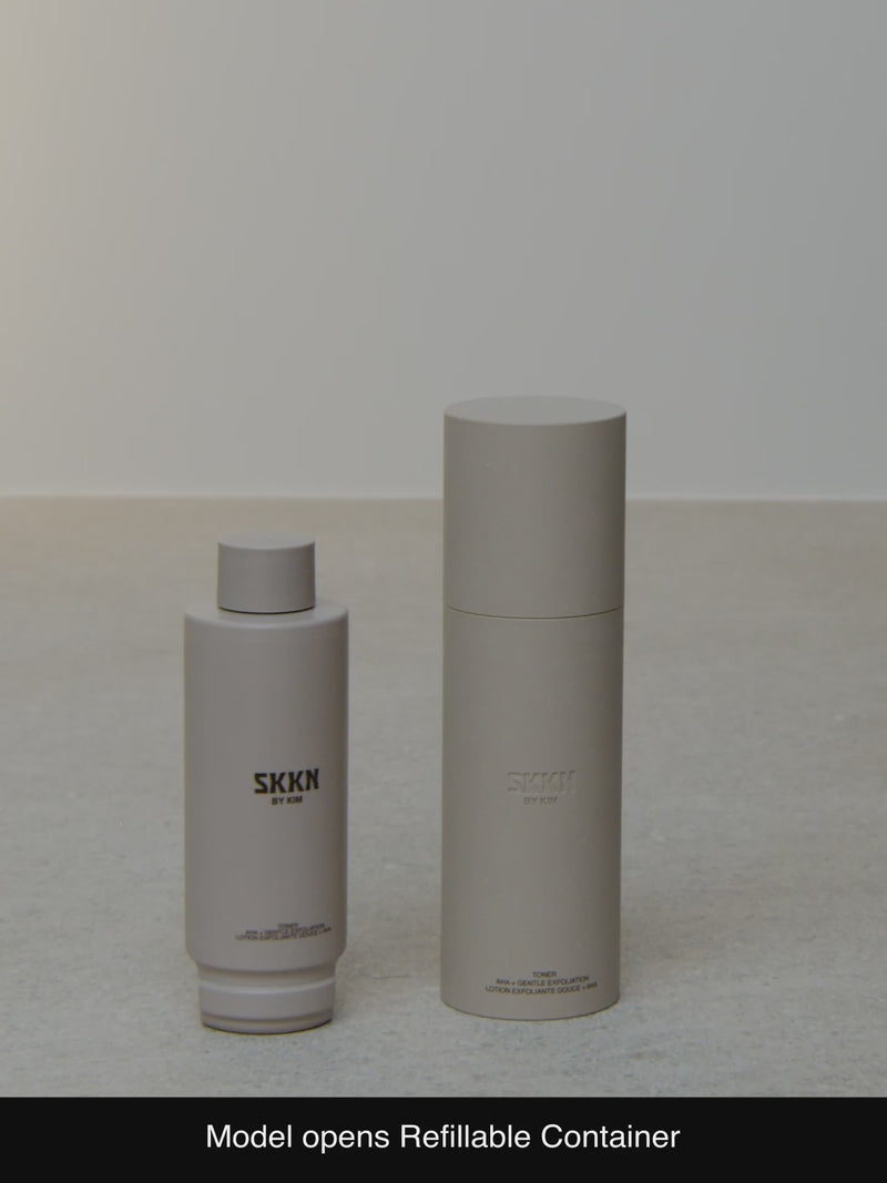 Removing and refilling the SKKN BY KIM Toner Pore Reducing bottle | Refill