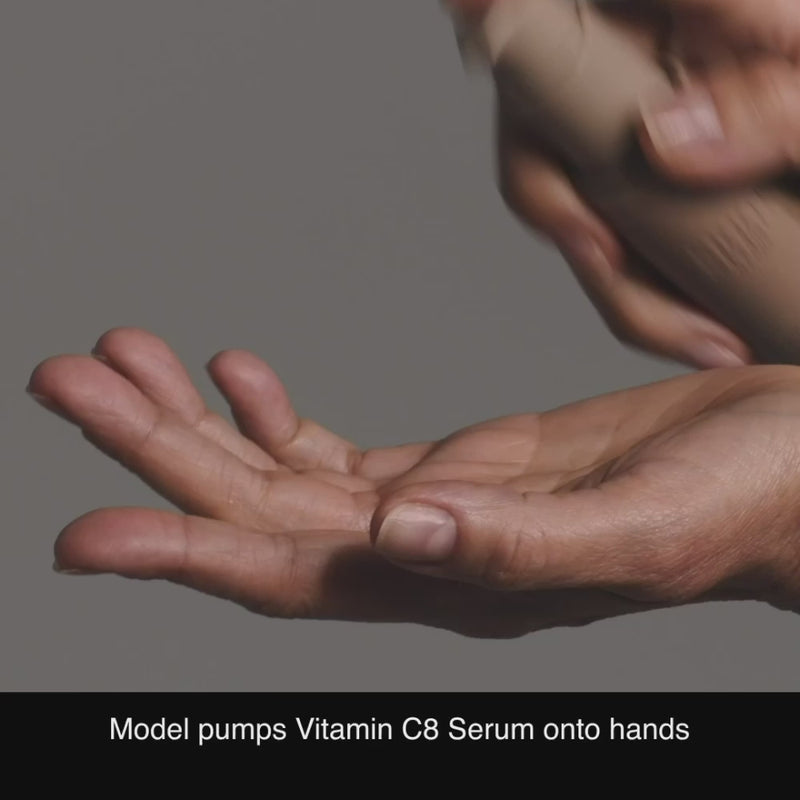 Model applying SKKN BY KIM Vitamin C8 Serum to face | Single