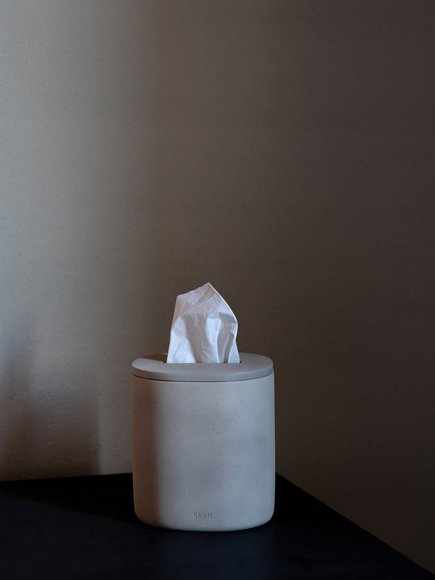 SKKN BY KIM Tissue Box with tissue.